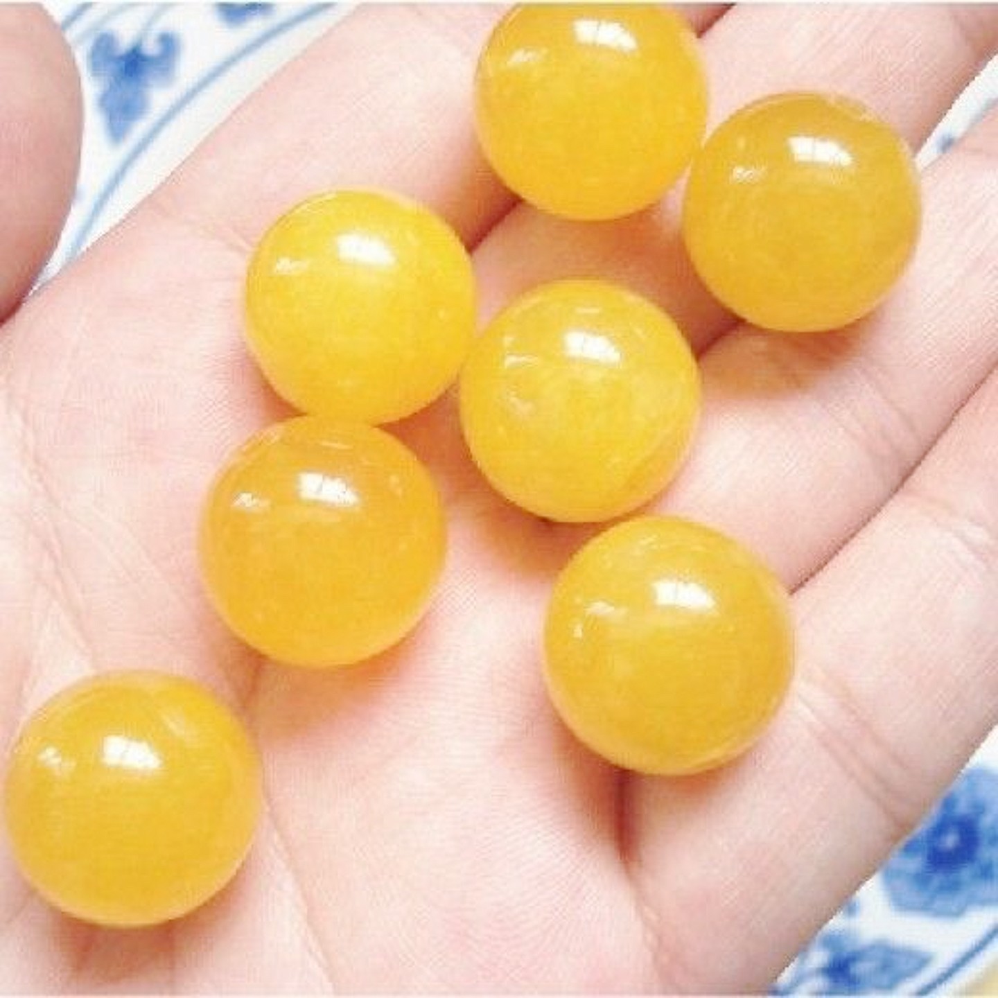 正品玉石玉器黄龙玉手串散珠