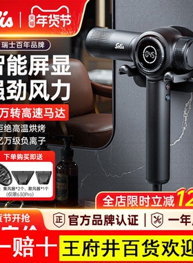 Solis/索利斯630Pro高速吹风机发型师专用理发店负离子护发风筒