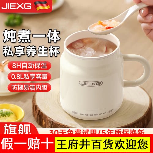 德国捷行养生壶烧热水煮茶多功能炖煮一体小型女士一人办公室新款
