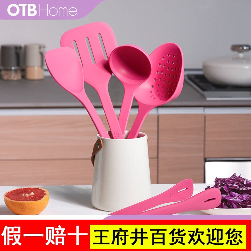 OTB食品级硅胶锅铲家用炒菜铲子不伤锅不粘锅专用耐高温厨具套装图片