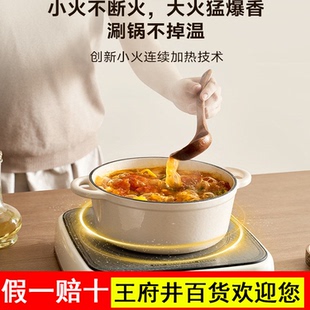 日本倾厨藏线电磁炉复古迷你家用小型新款爆炒火锅大功率节能套装