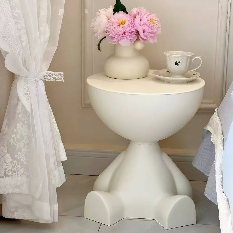 现货速发网红床头柜简约现代奶油风储物柜子家用轻奢高级感床边柜