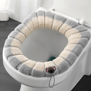 马桶垫子四季 通用家用坐便圈方形坐便垫马桶套通用马桶圈方型提手
