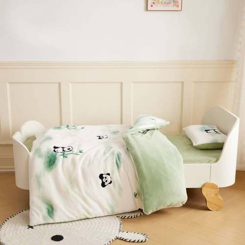 新款类牛奶绒多功能儿童盖毯式可脱卸被子被芯童趣