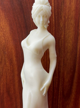 象牙果性感美女摆件现代女性手把件家居客厅饰品博古架工艺品送礼