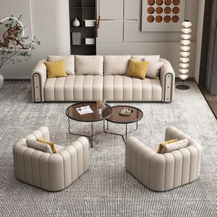 售楼处沙发组合酒店大堂贵宾商务会所圆形弧形大厅接待洽谈商用