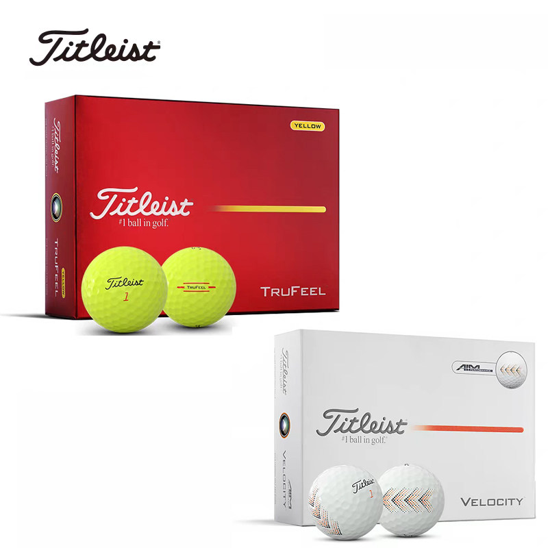 Titleist泰特利斯26全新TourSoft高尔夫球优异距离停球与击球手感