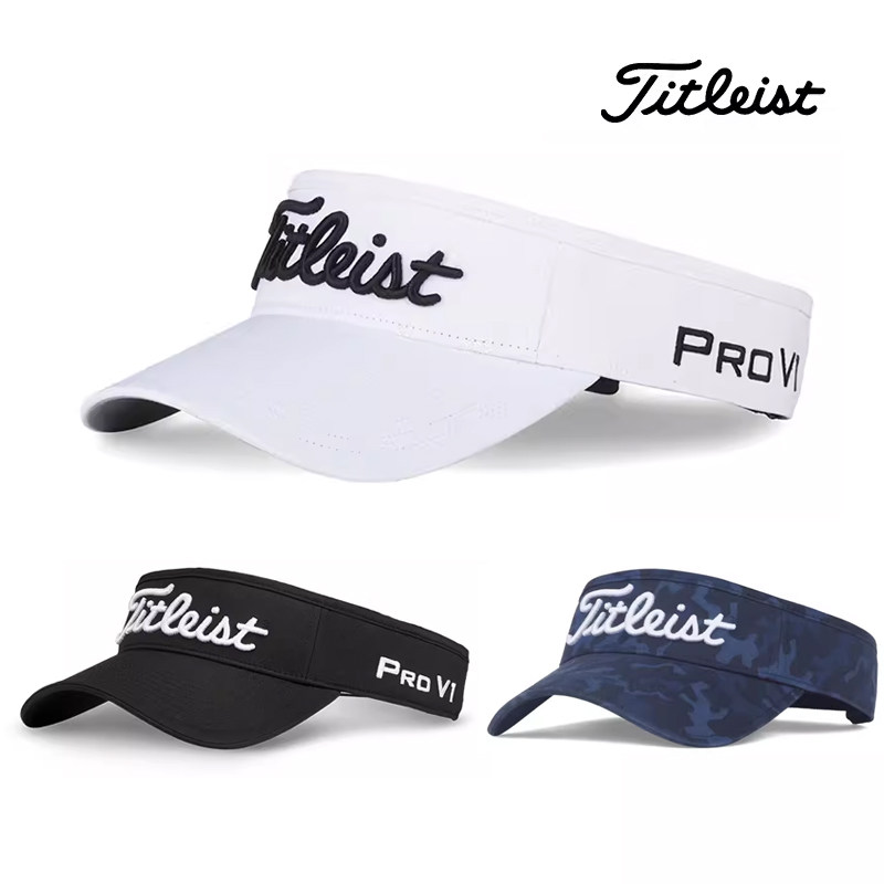 Titleist泰特利斯特高尔夫男士无顶帽运动透气遮阳帽golf新款球帽