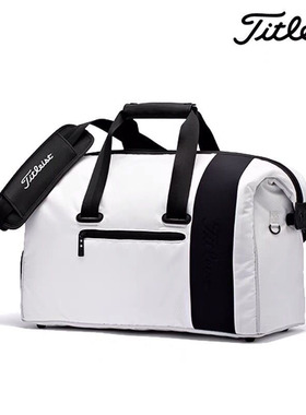 新款Titleist泰特利斯TA21ELBBK高尔夫优雅型波士顿包轻便衣物包