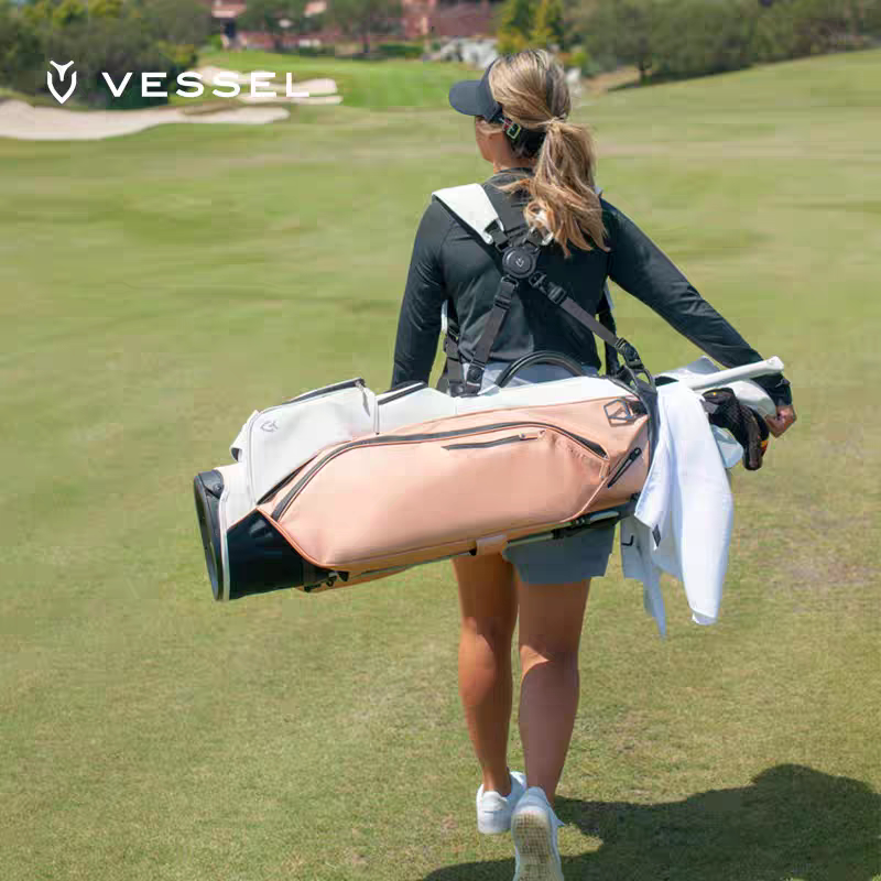 VESSEL高尔夫球包golfbag轻便支架包3.3KG男女通用14格8.5寸球袋