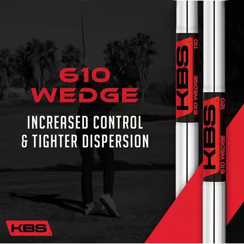 新品KBS 610 WEDGE 高尔夫铁杆低弹道高操控挖起杆杆身专用