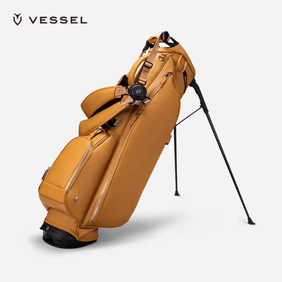 vessel2025年高尔夫球包限量版皮革便携支架包SUNDAYIII7寸三格