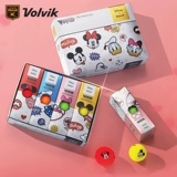 Новый продукт Volvik Vivid Golf Color Ball Matte Three -Layer Cond Ball Disney