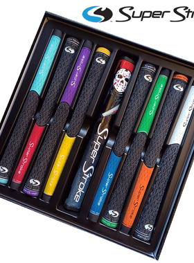 正品Superstroke高尔夫握把礼盒半棉线橡胶握把防滑木杆铁杆用