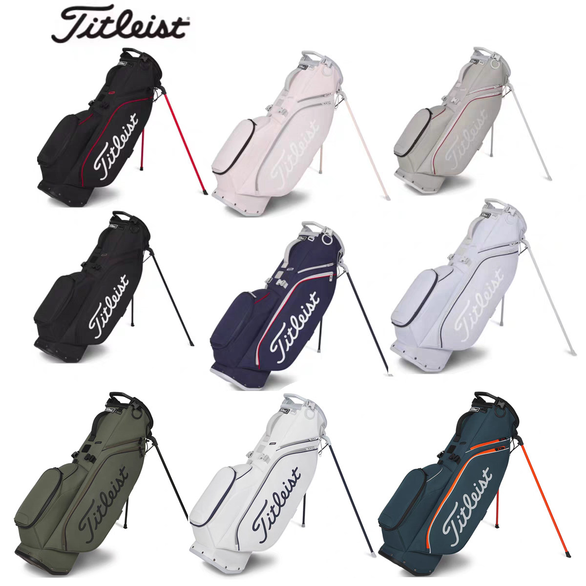 Titleist泰特利斯高尔夫球包26新品Players强手S4系支架包球杆包