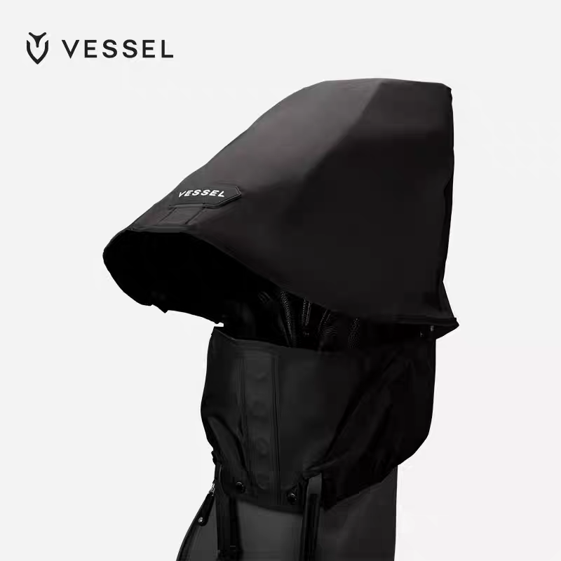 VESSEL25新款高尔夫支架包防水雨帽golfbag尼龙头套球杆保护外罩