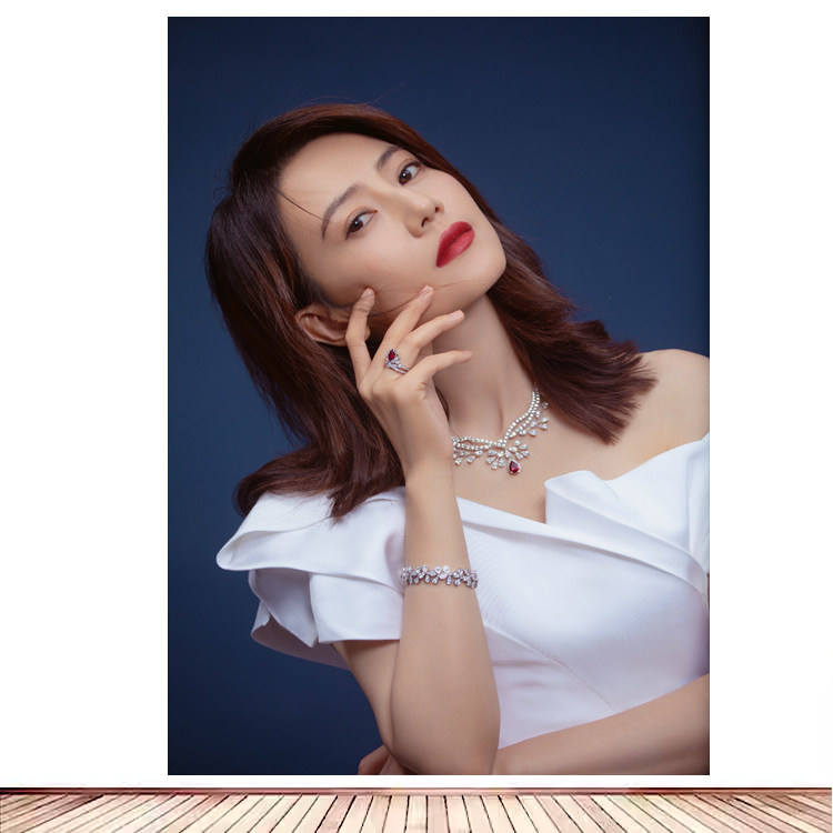 明星性感海报制作高圆圆美女写真周边海报定制房间寝室贴画自粘8图片