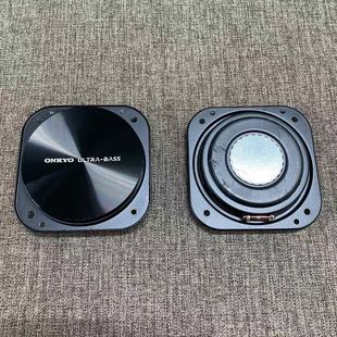 拆箱安桥超薄方形3寸中低音发烧喇叭钕磁大音圈防水重低音扬声器