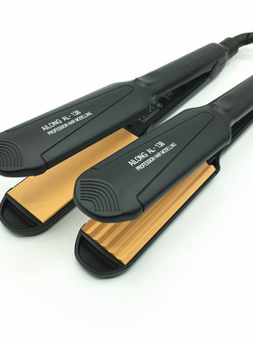 包邮A&L艾伦138美发拉直板陶瓷负离子烫夹板直发器玉米烫蓬松夹板