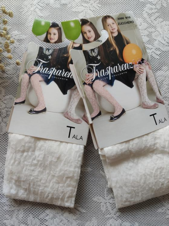 甜美风小女孩全蕾丝提花连裤袜