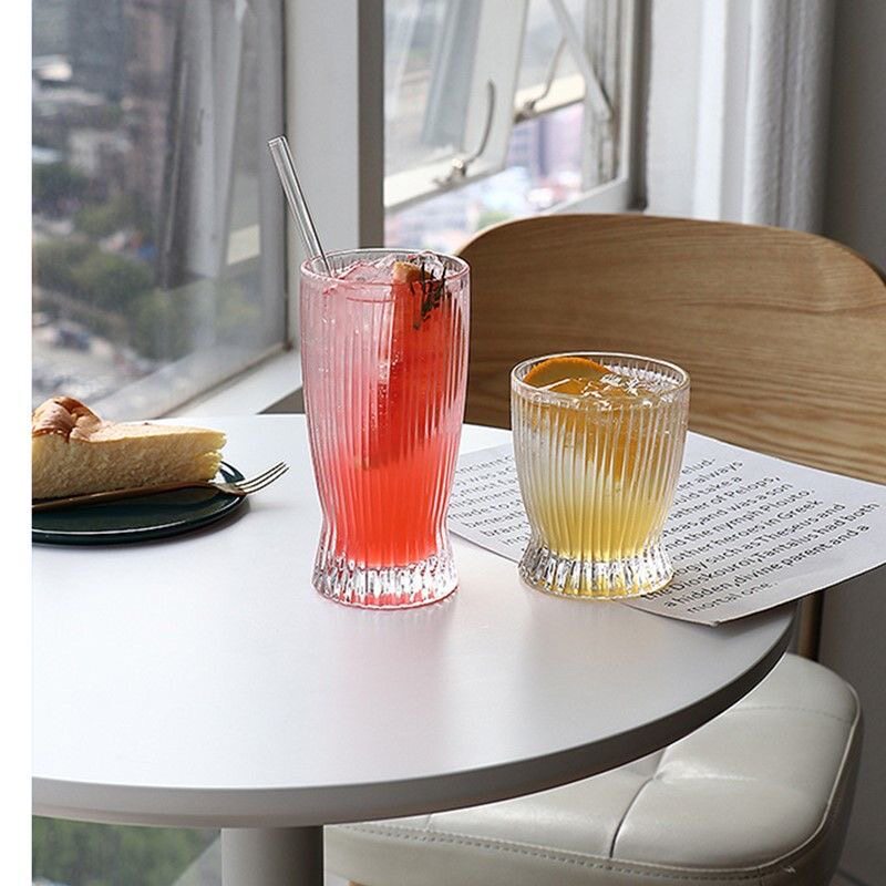 ns风高颜值玻璃酒杯 火焰纹鸡尾酒杯子创意小众果酒威士忌洋酒杯
