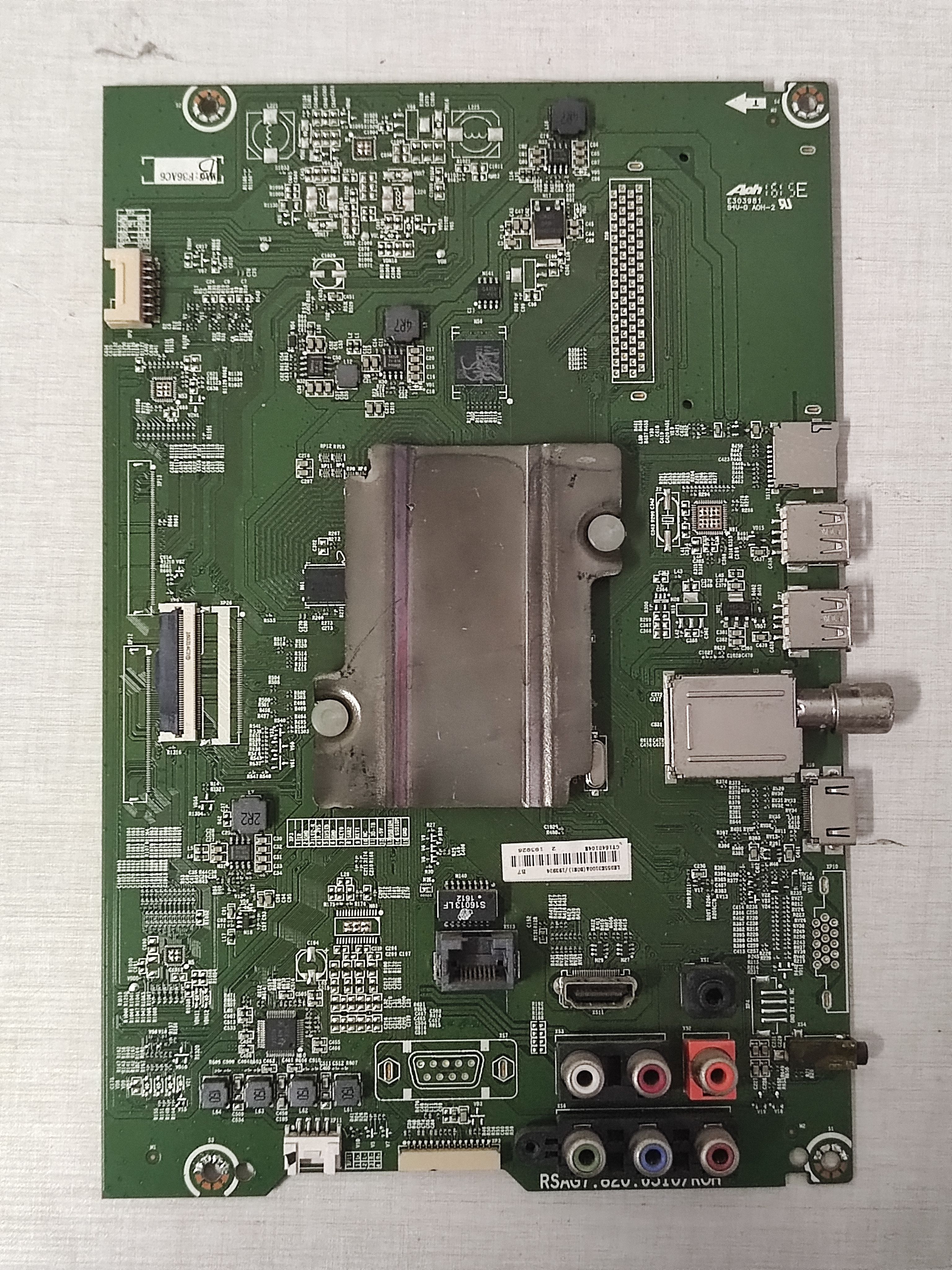 海信LED55K3100A(BOM1)193924主板RSAG7.820.6510屏HD550DF-E33