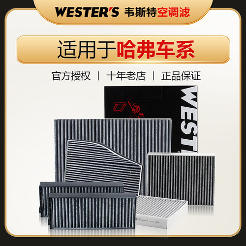 正品韦斯特双效活性炭有效过滤PM2.5