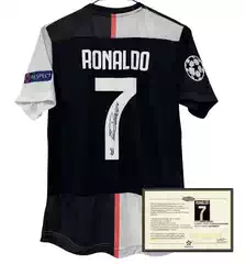 19-20 Ronaldo Juve football jersey printed signature shirt
