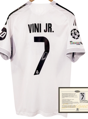25-26Madrid Vinicius printed signed football jerseys shirt