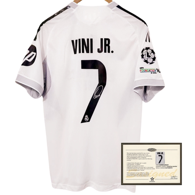 25-26Madrid Vinicius printed signed football jerseys shirt