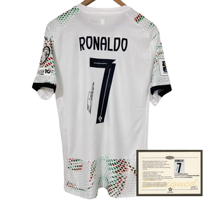 25 Portugal Ronaldo football jersey printed signature shirt