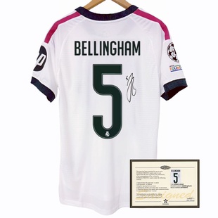 2627 Madrid Jude Bellingham printed signed football jerseys