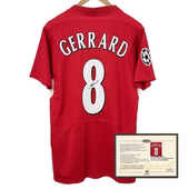 jersey printed Retro 0405Gerrard sign shirt