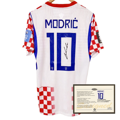 26 Croatia Modric Jersey soccer printed signature shirt