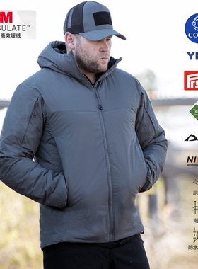 【无魔术贴版】GEN2军版3M新雪丽保暖棉服KL150防风防水冬季棉衣