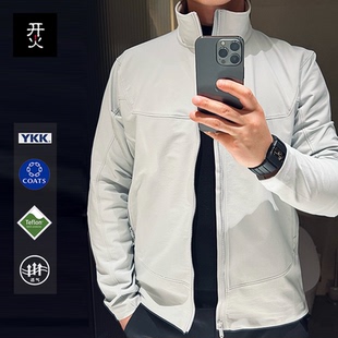 GAMMA JACKET鳥家軟殼沖鋒衣特氟龍teflon三防戶外防潑水立領(lǐng)夾克