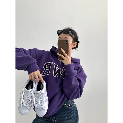 honore古月原创字母羊羔厚实