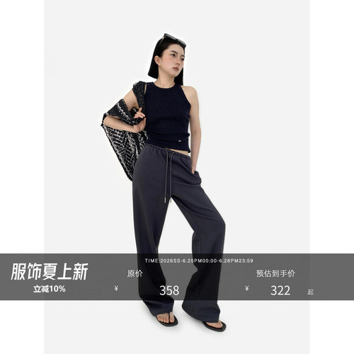 古月outfit美式直筒休闲裤