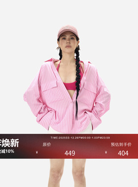 HONORE古月  Stripes edition 天丝假日超薄条纹防晒衬衫