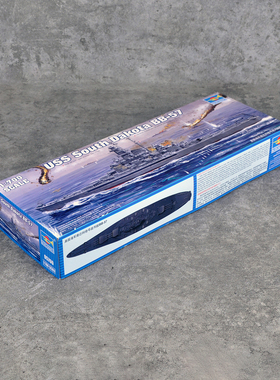 小号手05760塑料拼装模型船1/700美国海军南达科他号BB-57战列舰