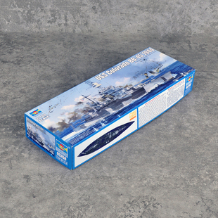 小号手05768拼装模型船1/700美国海军科罗拉多号BB-45战列舰1944