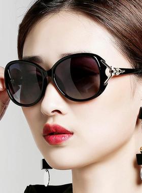 墨镜狐狸头复古风中老年太阳眼镜