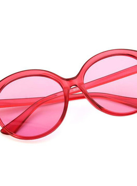 墨镜街拍原宿风糖果色太阳眼镜