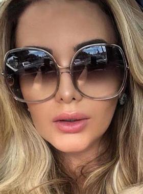 墨镜欧美圆形百搭街拍太阳眼镜