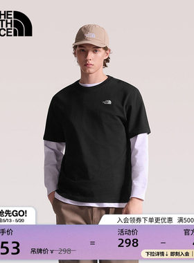 北面短袖T恤男女同款纯棉运动户外休闲透气新款TheNorthFace|8GWE