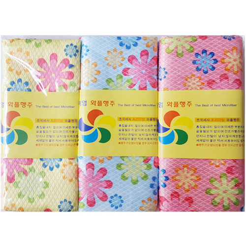 特价~韩国鱼鳞抹布/擦拭巾/玻璃清洁布 擦玻璃瓷砖不留水痕 单条 - 封面