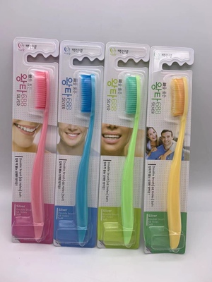 韩国白博士大头牙刷688