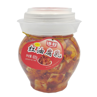 湖南特产霉豆腐衡阳锦程腐乳豆腐乳香辣调味品下饭菜450g820g