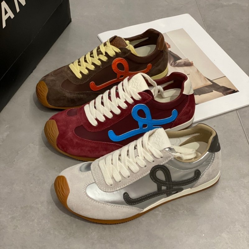 复古拼色德训鞋女2026平底简约圆头系带阿甘鞋舒适轻便休闲运动鞋,女鞋,时尚休闲鞋,淘宝优惠券,粉丝福利购,淘宝优惠卷