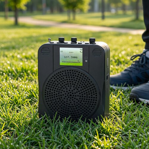 插卡U盘唱戏收音机扩音器显示屏